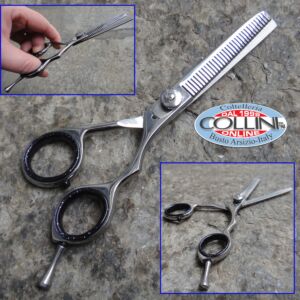 Coltelleria Collini - Forbice per sfoltire mod. Style Deluxe da Parrucchiere Professionale 6" 