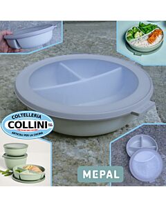 Mepal - Bento Bowl Cirquila - Contenitore box per frigo, freezer e microonde 250+250+500 ml.