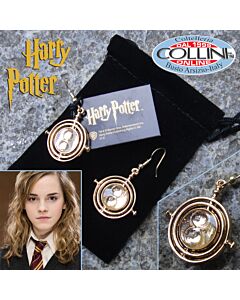 Harry Potter - Orecchini Giratempo di Hermione Granger - placcati oro NN7611