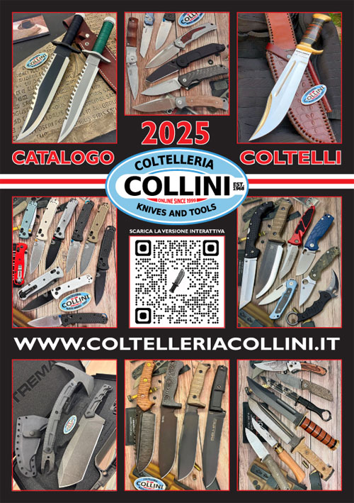 Copertina Catalogo Coltelli Sportivi e da Collezione 2025